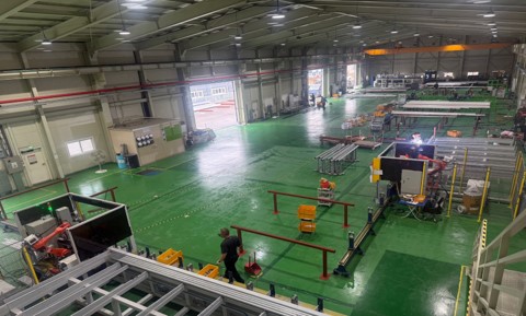 Overview of the factory interior. (Credit=T&Tech)