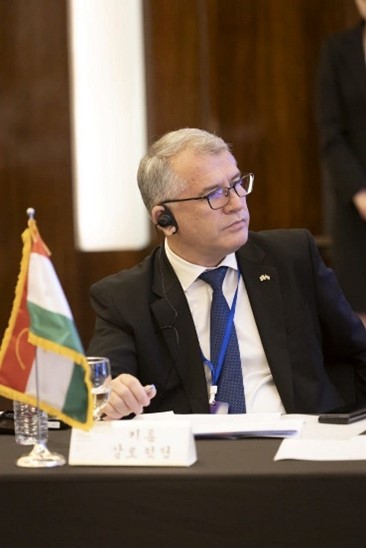 Ambassador of the Republic of Tajikistan to the Republic of Korea, H.E. Mr. Salohiddin Kirom: The Constitution is a pivotal guiding document and legal foundation for building a prosperous Tajikistan. (Credit=Embassy of the Republic of Tajikistan in the Republic of Korea)