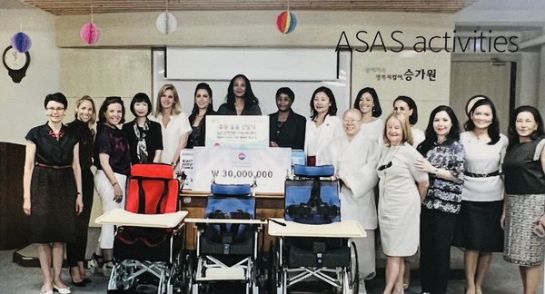 Charity Activities organized by ASAS