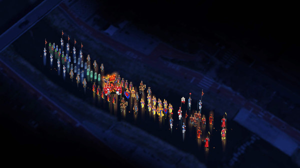 2025 서울빛초롱축제 우이천 배치도 (사진제공=서울관광재단)